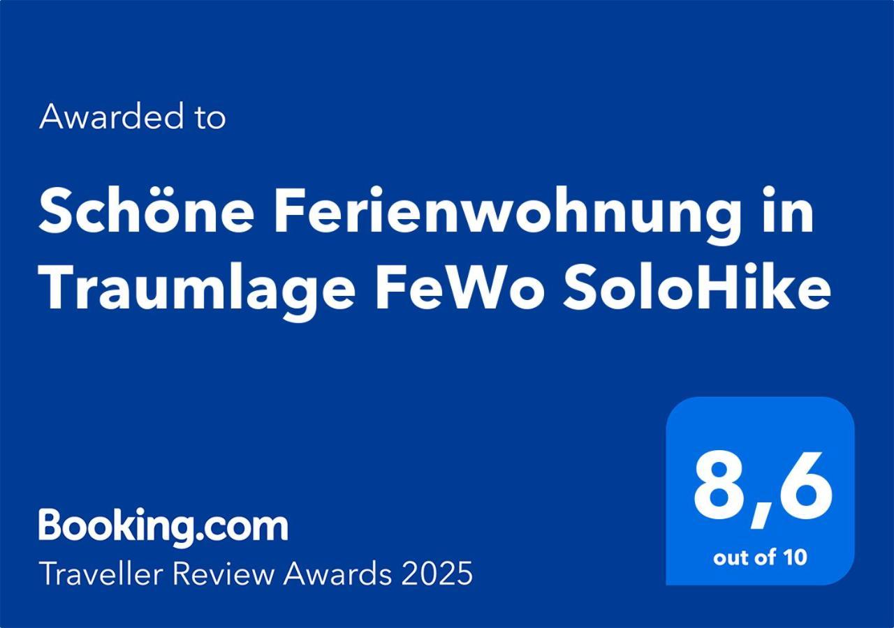 Schoene Ferienwohnung In Traumlage Fewo Solohike 塞利斯贝格 外观 照片